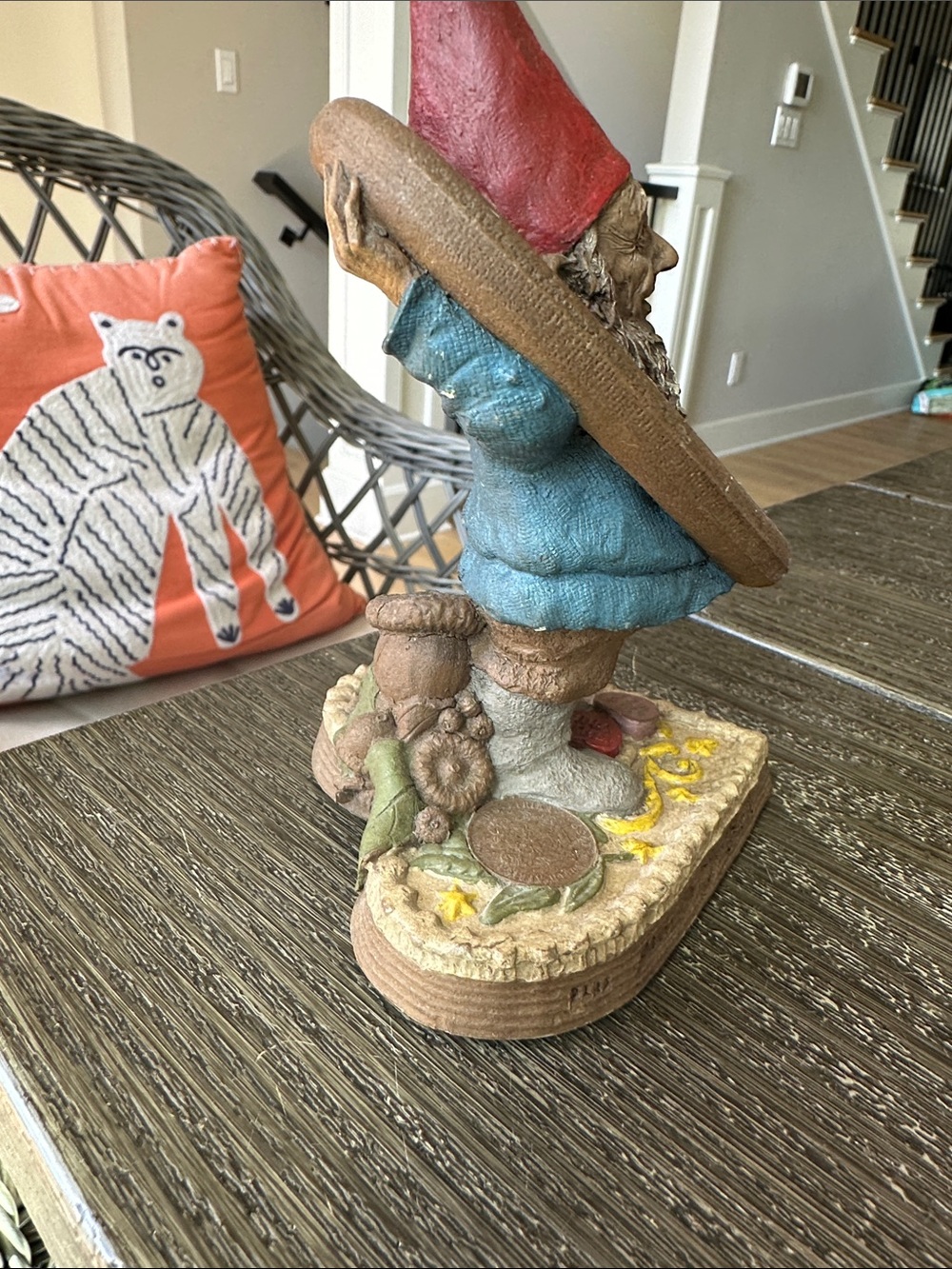 Tom Clark Barneys Valentine gnome statuette by Carin Studios 6x4 signed - Picture 4 of 8